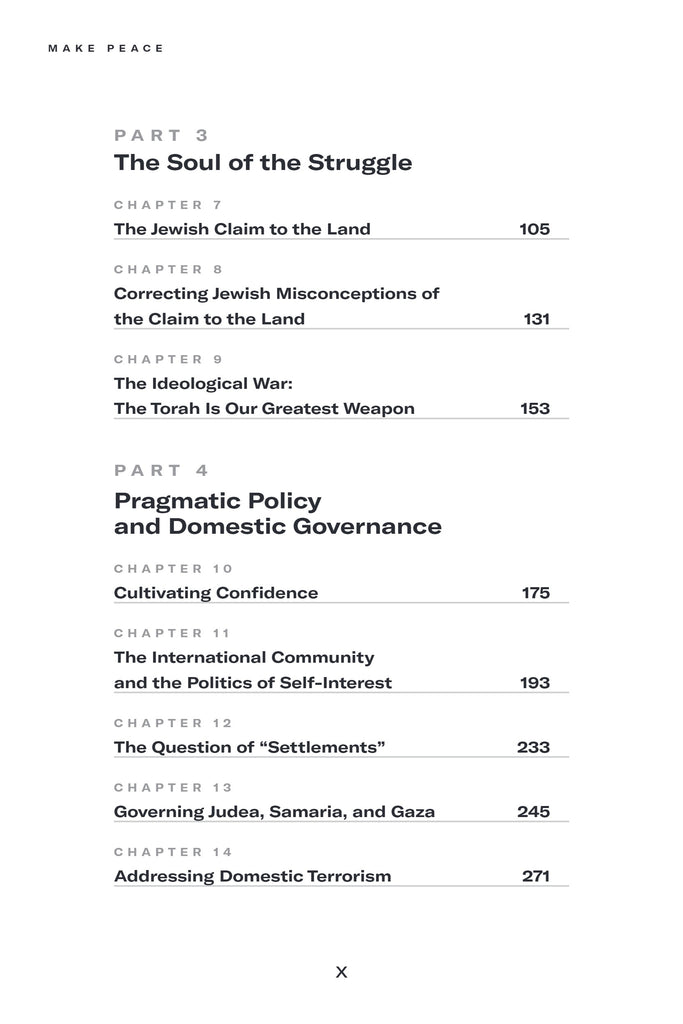 Make Peace: A Strategic Guide for Achieving Lasting Peace In Israel