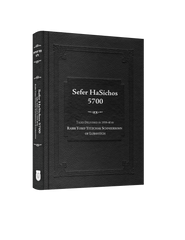 Sefer HaSichos 5700: The Sichos of 5700 (1939-1940)