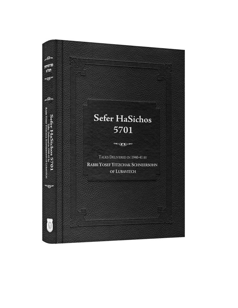 Sefer HaSichos 5701: The Sichos of 5701 (1940-1941)