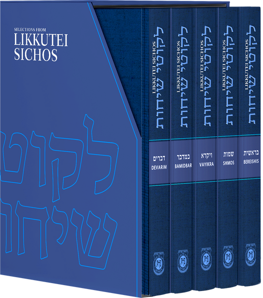 Likkutei Sichos in English – 5 Volume Set | Torah Commentary in English