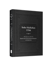 Sefer HaSichos 5704: The Sichos of 5704 (1943-1944)